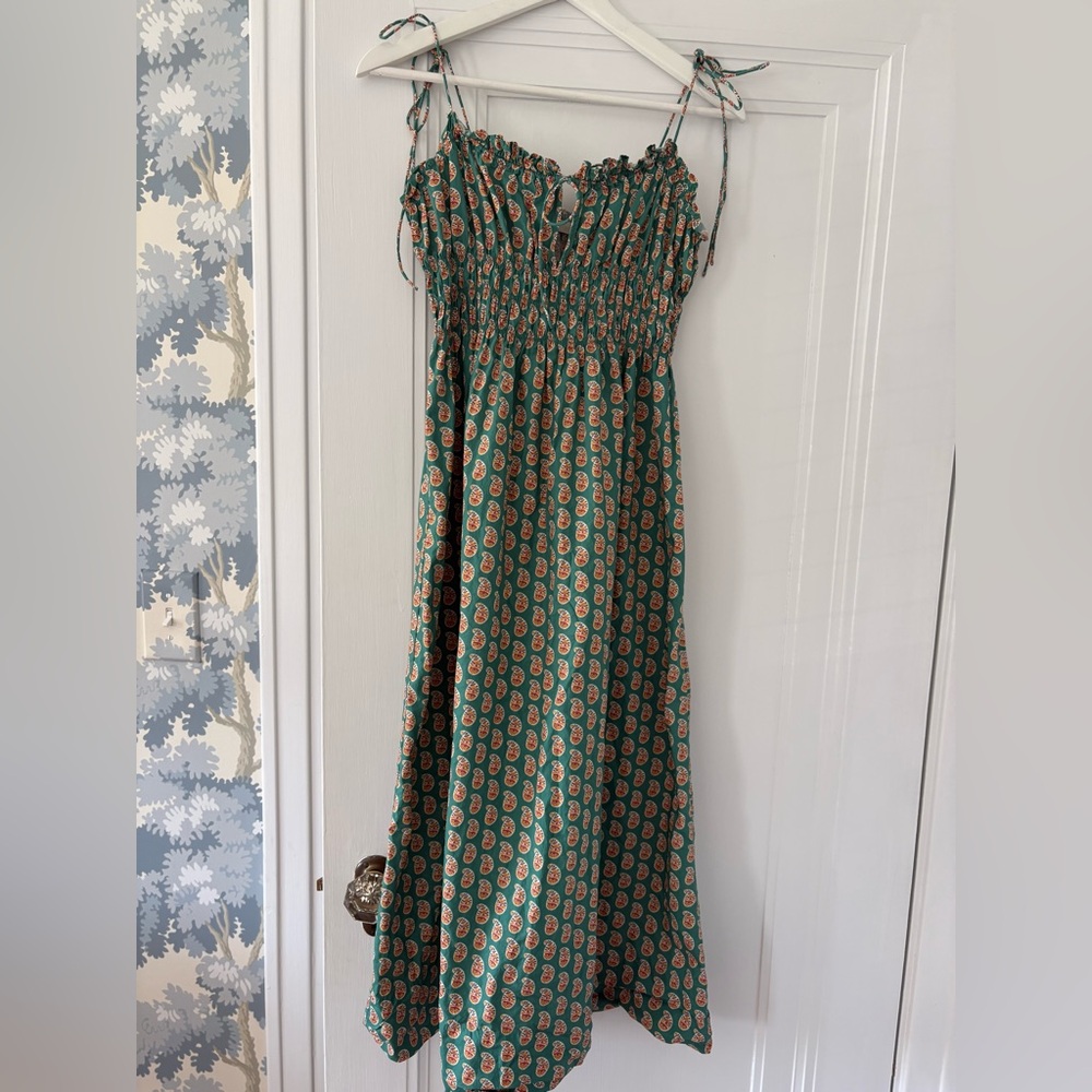 Dôen Rhoda Dress in Sunrise Paisley size XXS